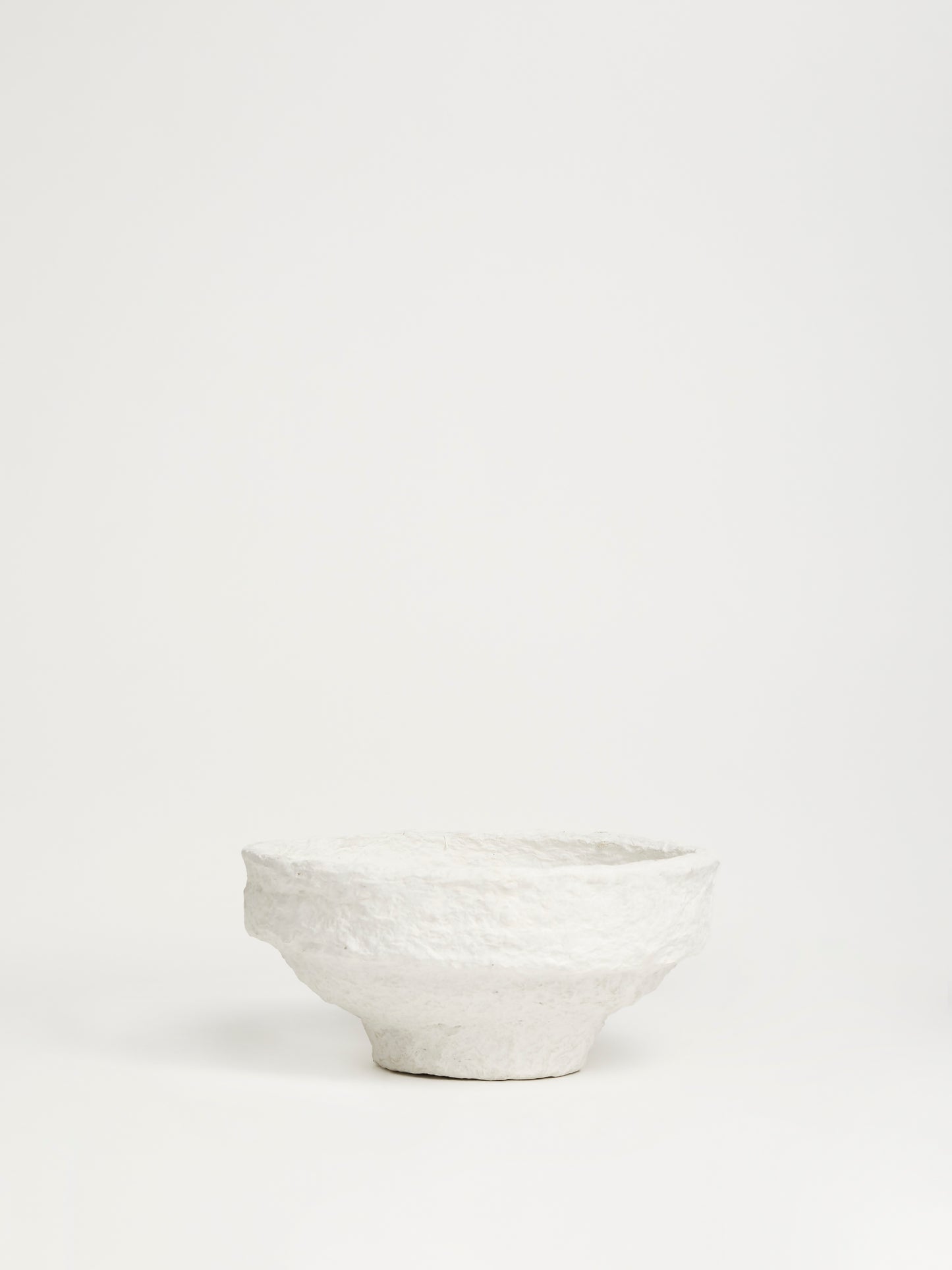 White Sculpture Bowl