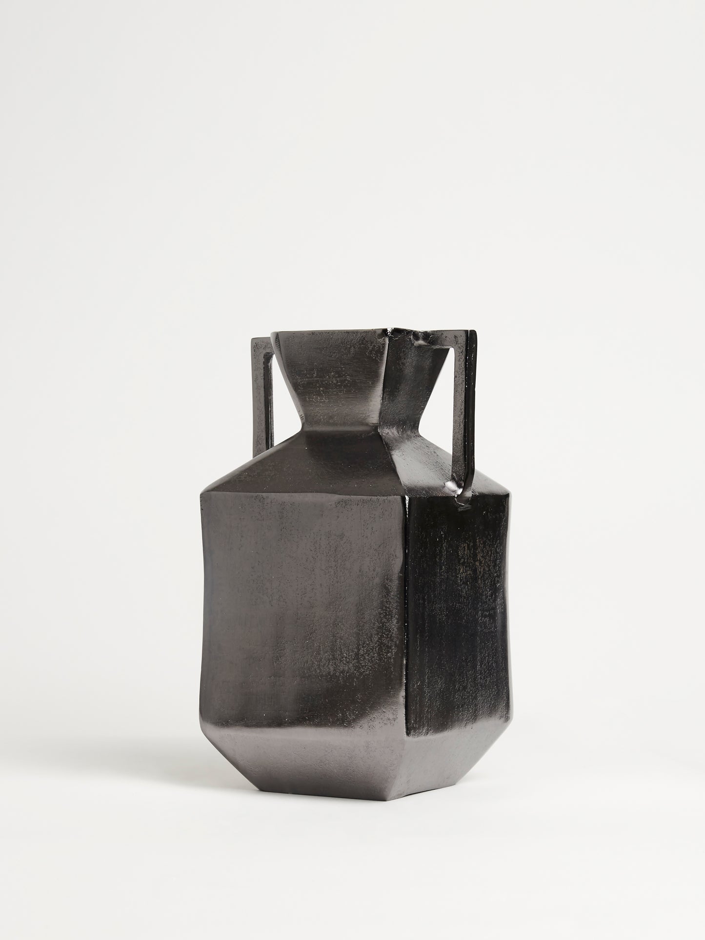 Square Bronze Vase